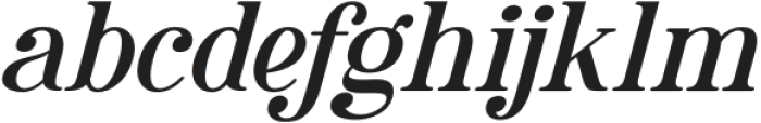 Ronald Tumb Italic otf (400) Font LOWERCASE