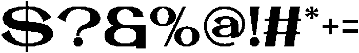 Ronder Regular otf (400) Font OTHER CHARS