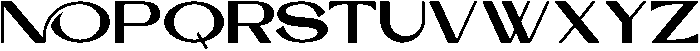 Ronder Regular otf (400) Font UPPERCASE