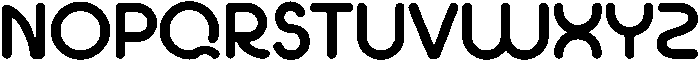 Rondo Regular ttf (400) Font UPPERCASE