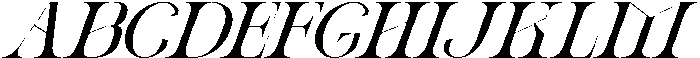 Ronel Luxury Italic otf (400) FONT