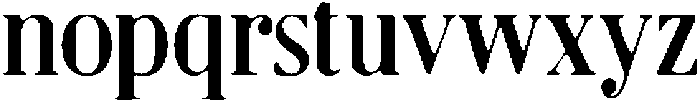 RoneysDrawn-Regular otf (400) Font LOWERCASE