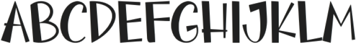 RongkusRegular otf (400) Font UPPERCASE