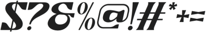 Ronikel Italic otf (400) Font OTHER CHARS