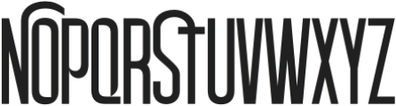Ronsbel Regular otf (400) Font UPPERCASE