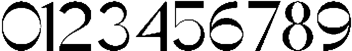 Ronum otf (400) Font OTHER CHARS