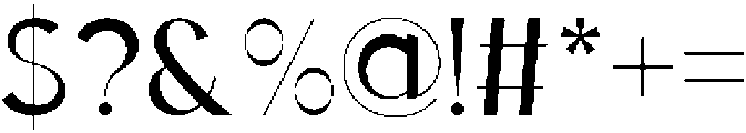 Ronum otf (400) Font OTHER CHARS
