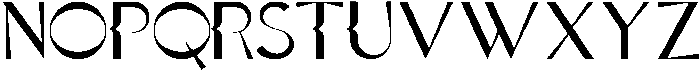 Ronum otf (400) Font UPPERCASE