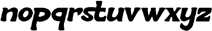 Roodey Quillen otf (400) Font LOWERCASE