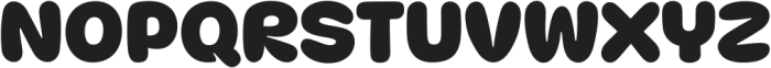 Roond Bold ttf (700) Font UPPERCASE