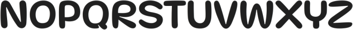 Roond Regular ttf (400) Font UPPERCASE