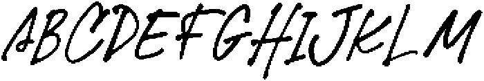 Rooster Notes otf (400) Font UPPERCASE