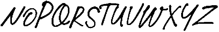 Rooster Notes otf (400) Font UPPERCASE