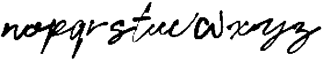 Rooster Notes otf (400) Font LOWERCASE