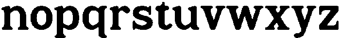 Rootle Regular otf (400) Font LOWERCASE