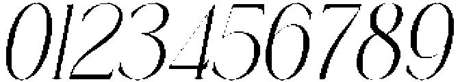 Roowgen Italic otf (400) Font OTHER CHARS