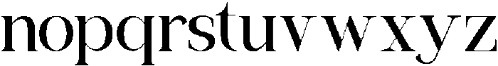Ropang Regular otf (400) Font LOWERCASE