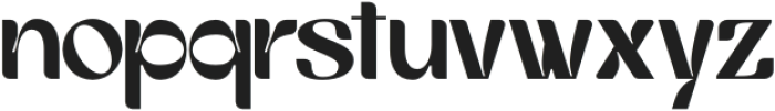 Rorane Regular otf (400) Font LOWERCASE