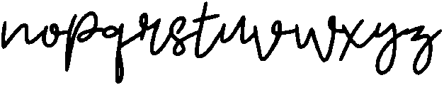 Rosalia otf (400) Font LOWERCASE