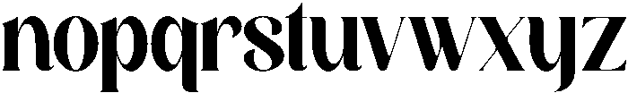 Rosalia otf (400) Font LOWERCASE