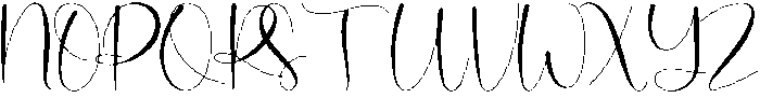 Rosaliana otf (400) Font UPPERCASE
