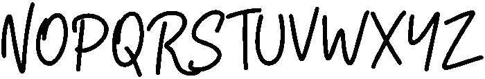 Rosalie Regular otf (400) Font UPPERCASE