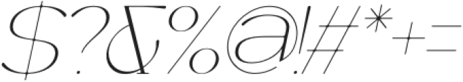 Rosalin Marige Italic otf (400) Font OTHER CHARS