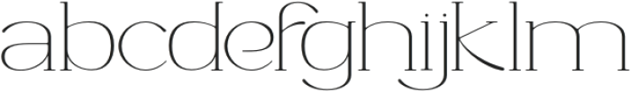 Rosalin Marige Regular otf (400) Font LOWERCASE