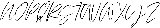 Rosalina-Regular otf (400) Font UPPERCASE
