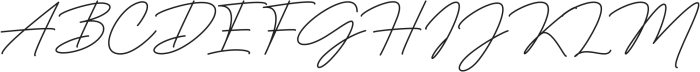 Rosalinda Signature otf (400) Font UPPERCASE