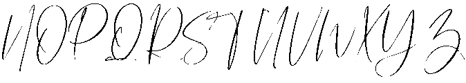 Rosaline Regular otf (400) Font UPPERCASE