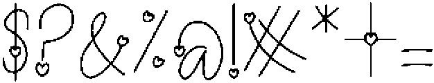 Rosamira Regular otf (400) Font OTHER CHARS