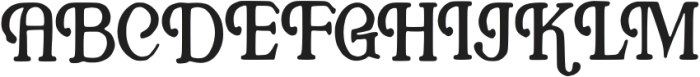 Rose Land Regular otf (400) Font UPPERCASE