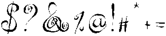Rose Obsidian Regular otf (400) Font OTHER CHARS