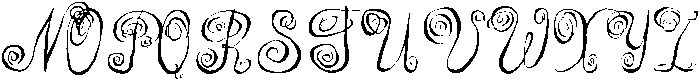 Rose Obsidian Regular ttf (400) Font UPPERCASE