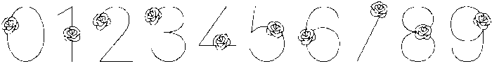 Rose Regular otf (400) Font OTHER CHARS