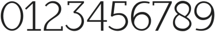 Roseau Slab Light otf (300) Font OTHER CHARS