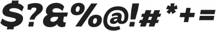 Rosebay Slab - Oblique otf (400) Font OTHER CHARS