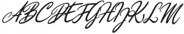 Rosedita Italic Rosedita Italic otf (400) Font UPPERCASE