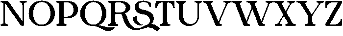 Rosela Regular otf (400) Font LOWERCASE