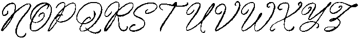 Roselife Regular otf (400) Font UPPERCASE
