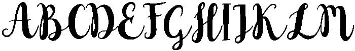 Roseline otf (400) Font UPPERCASE