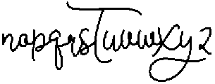 Rosella otf (400) Font LOWERCASE