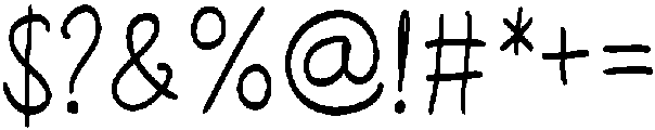 Rosella otf (400) Font OTHER CHARS