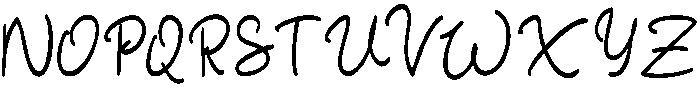 Rosella otf (400) Font UPPERCASE