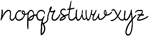 Rosella otf (400) Font LOWERCASE
