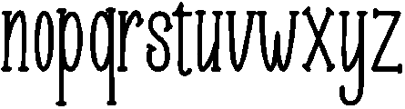 Roselle otf (400) Font LOWERCASE