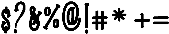 Roselle otf (400) Font OTHER CHARS