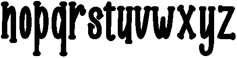 Roselle otf (400) Font LOWERCASE