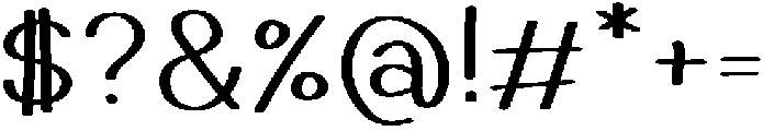 Rosemary Regular otf (400) Font OTHER CHARS